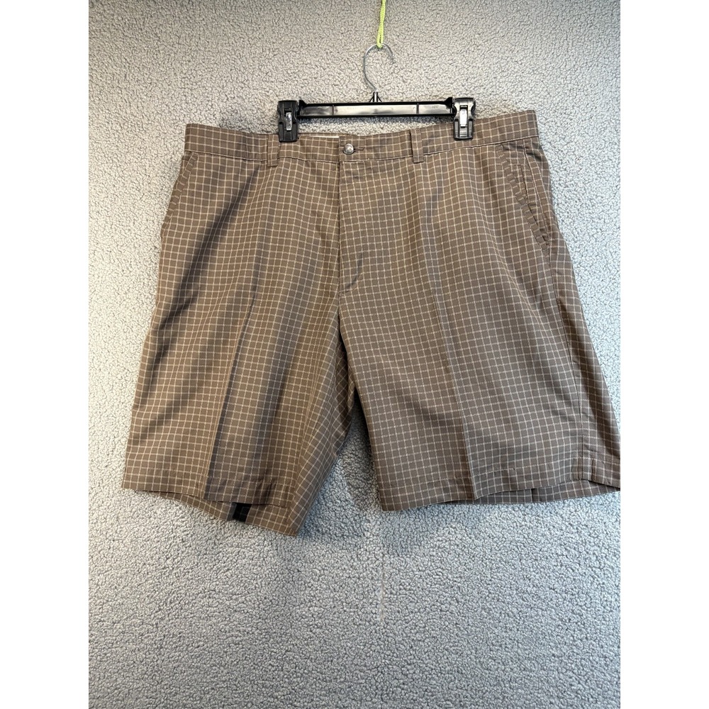 Callaway Golf Shorts Men's Size 42  Stretch‎ Plaid Print Preppy